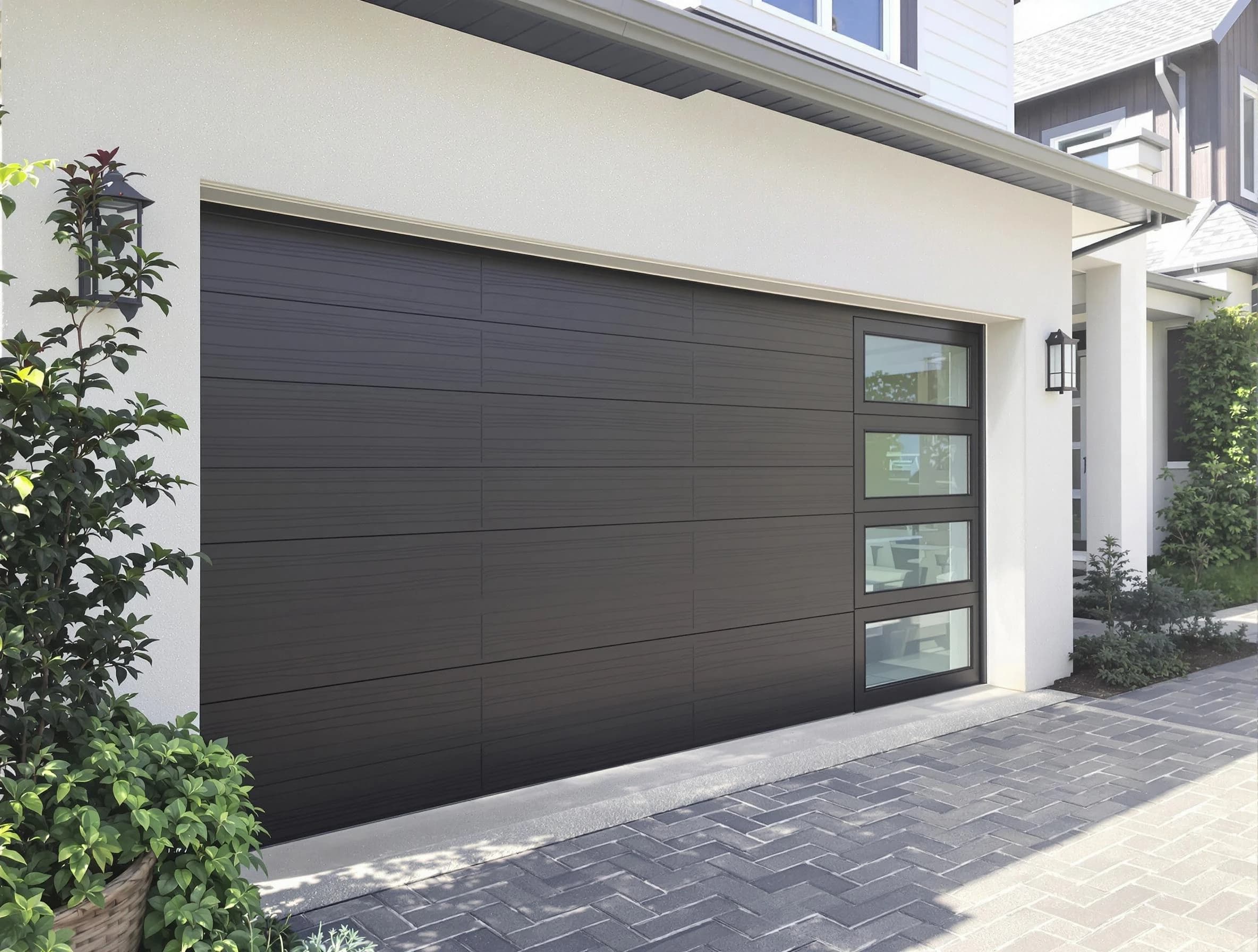 Custom garage door installation by El Reno Garage Door Repair in El Reno