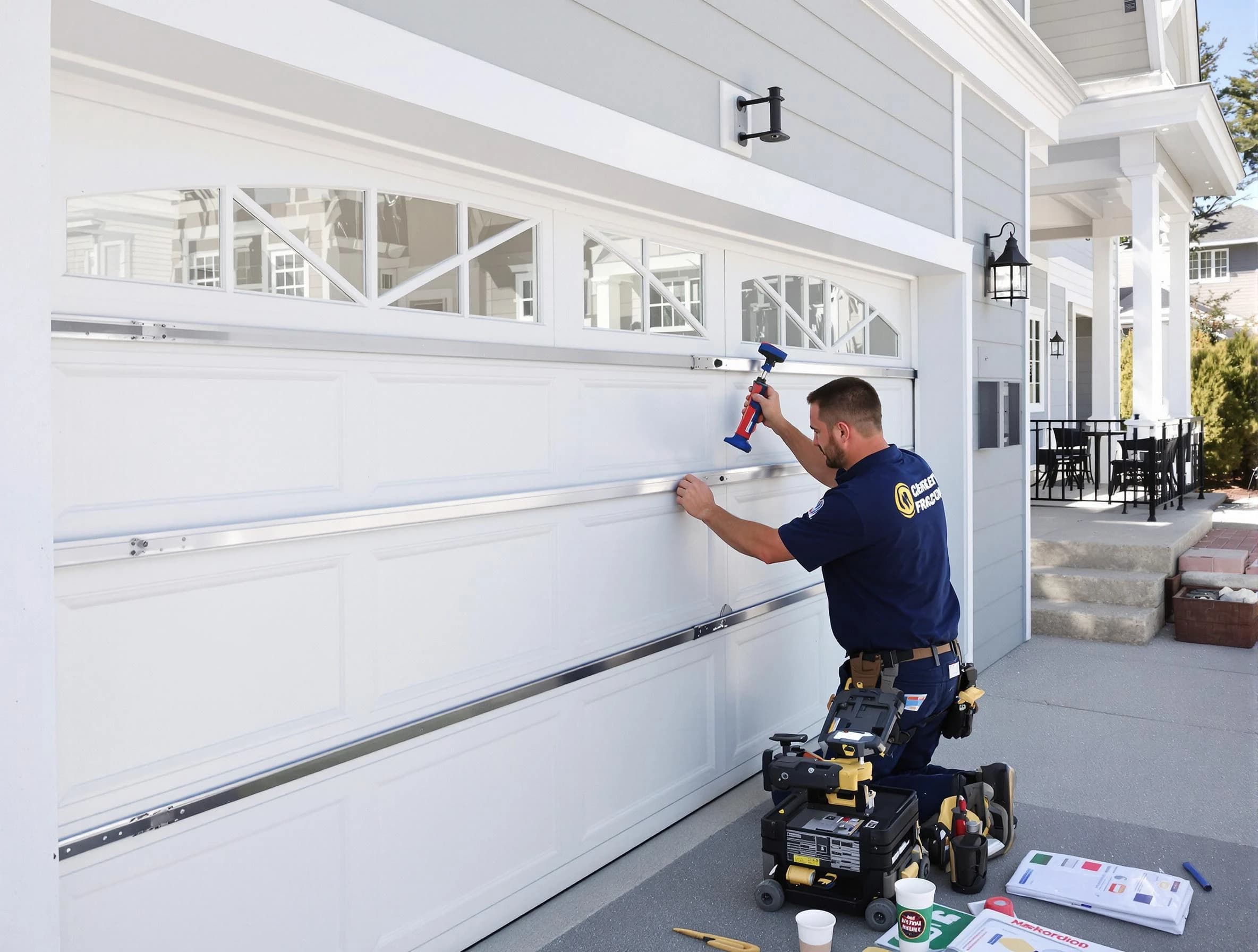 Professional garage door installation by El Reno Garage Door Repair in El Reno