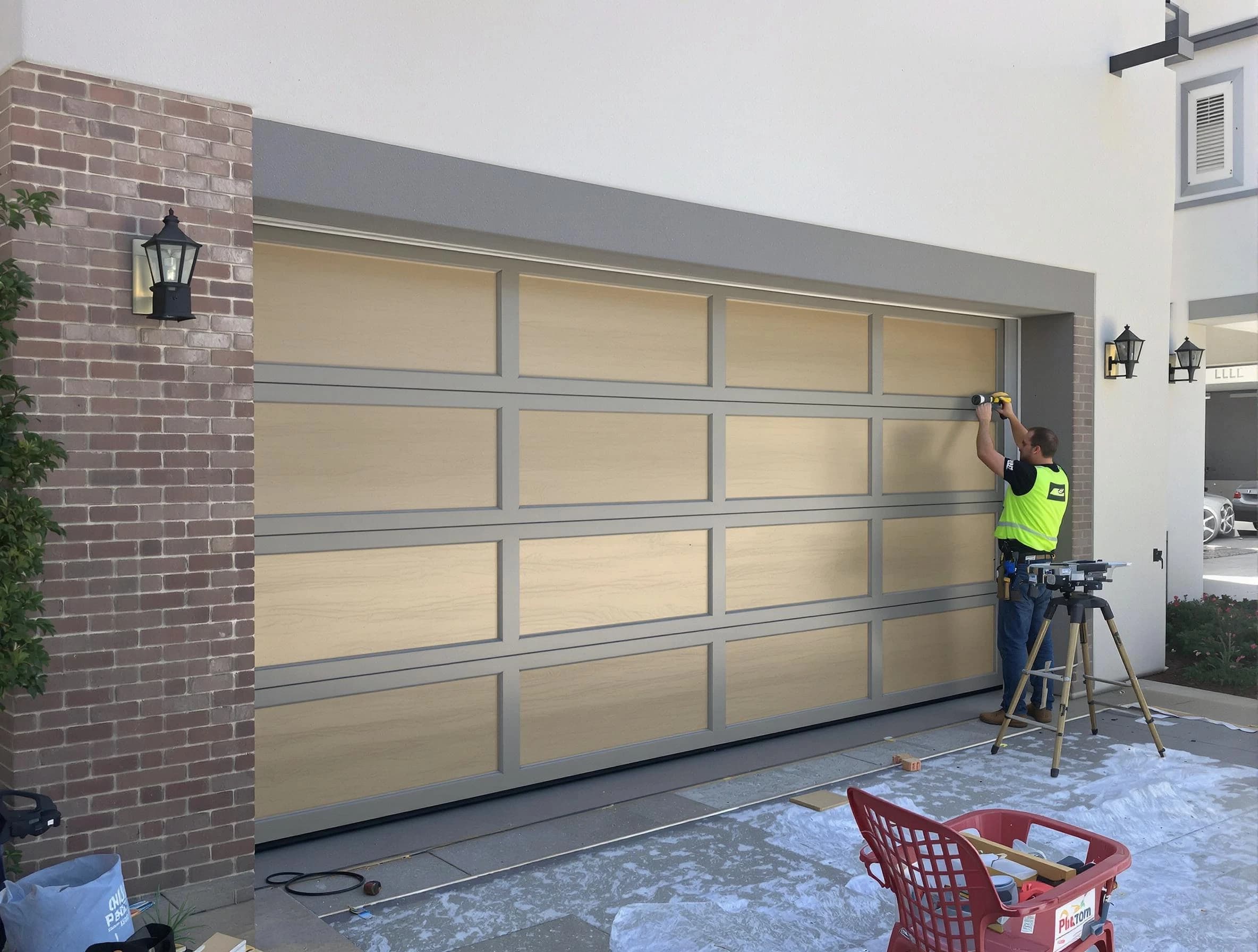 Garage door replacement service by El Reno Garage Door Repair in El Reno