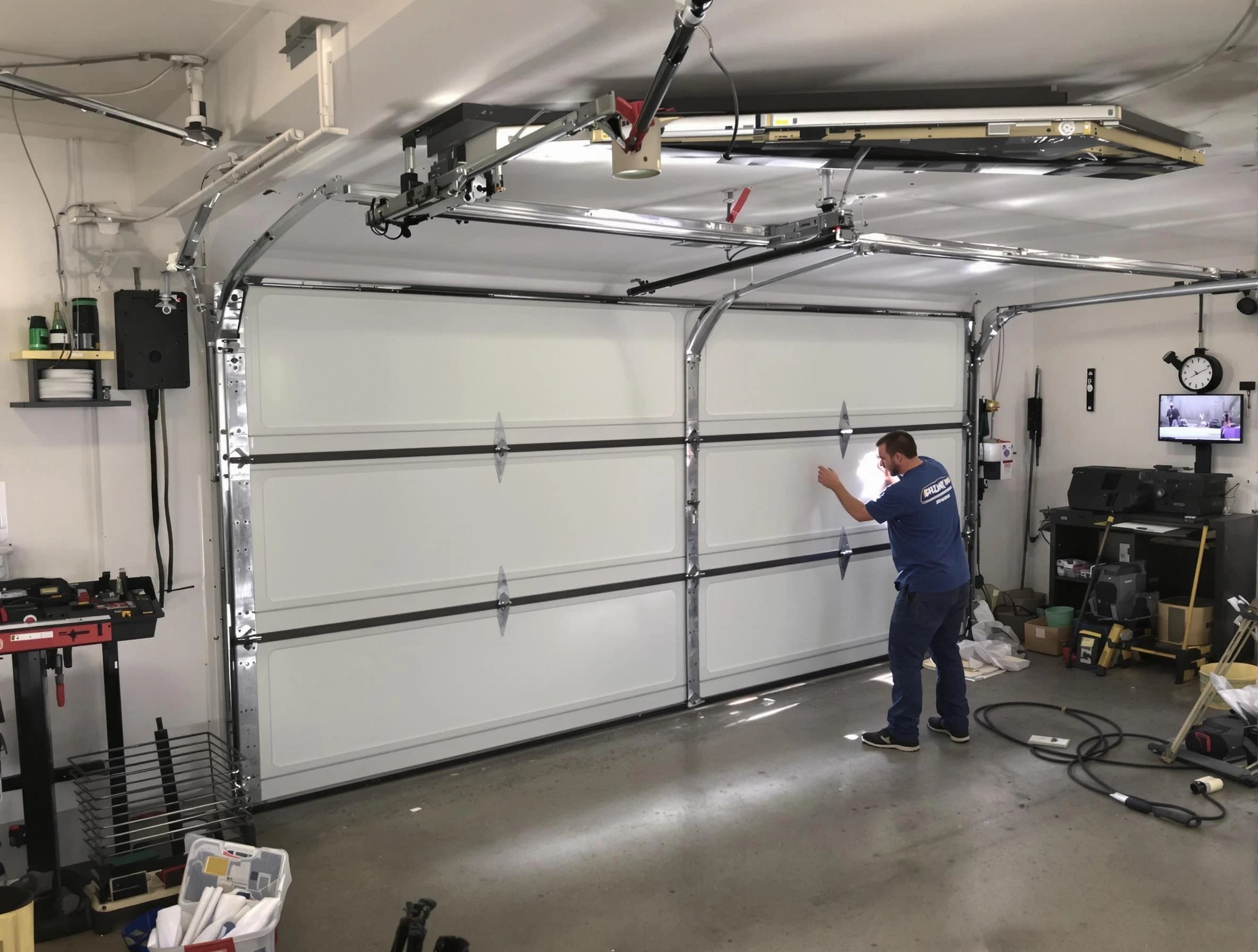 Professional garage door repair service by El Reno Garage Door Repair in El Reno