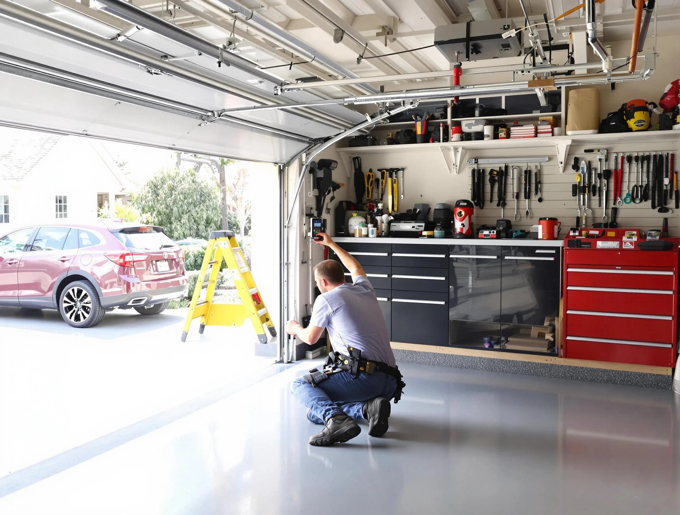 Local garage door repair service by El Reno Garage Door Repair in El Reno