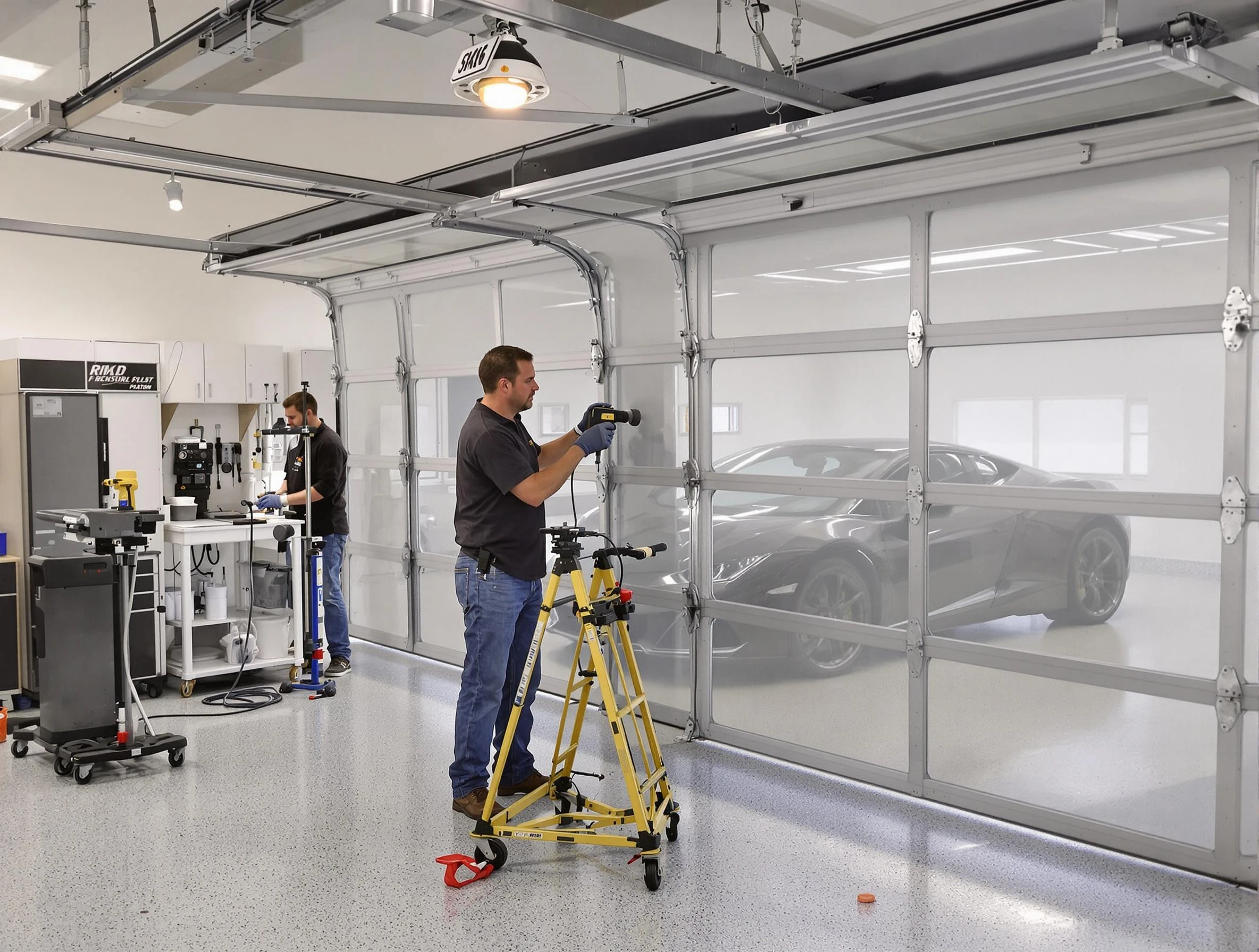 Garage Door Dents Repair in El Reno