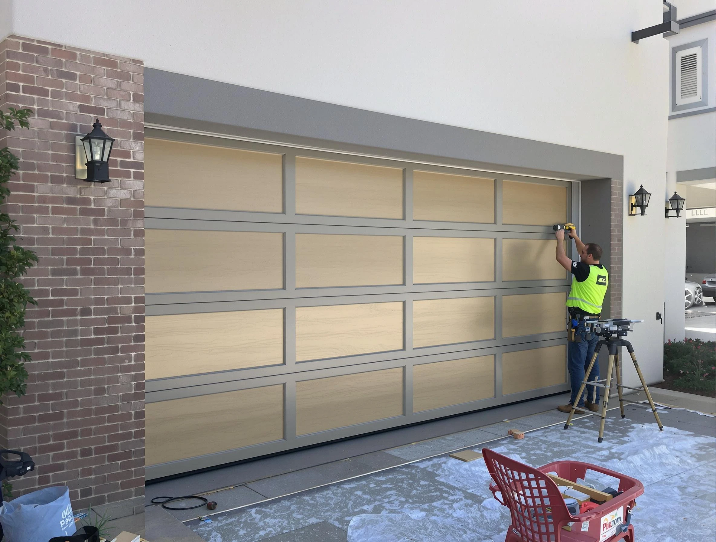 Garage door replacement service by El Reno Garage Door Repair in El Reno