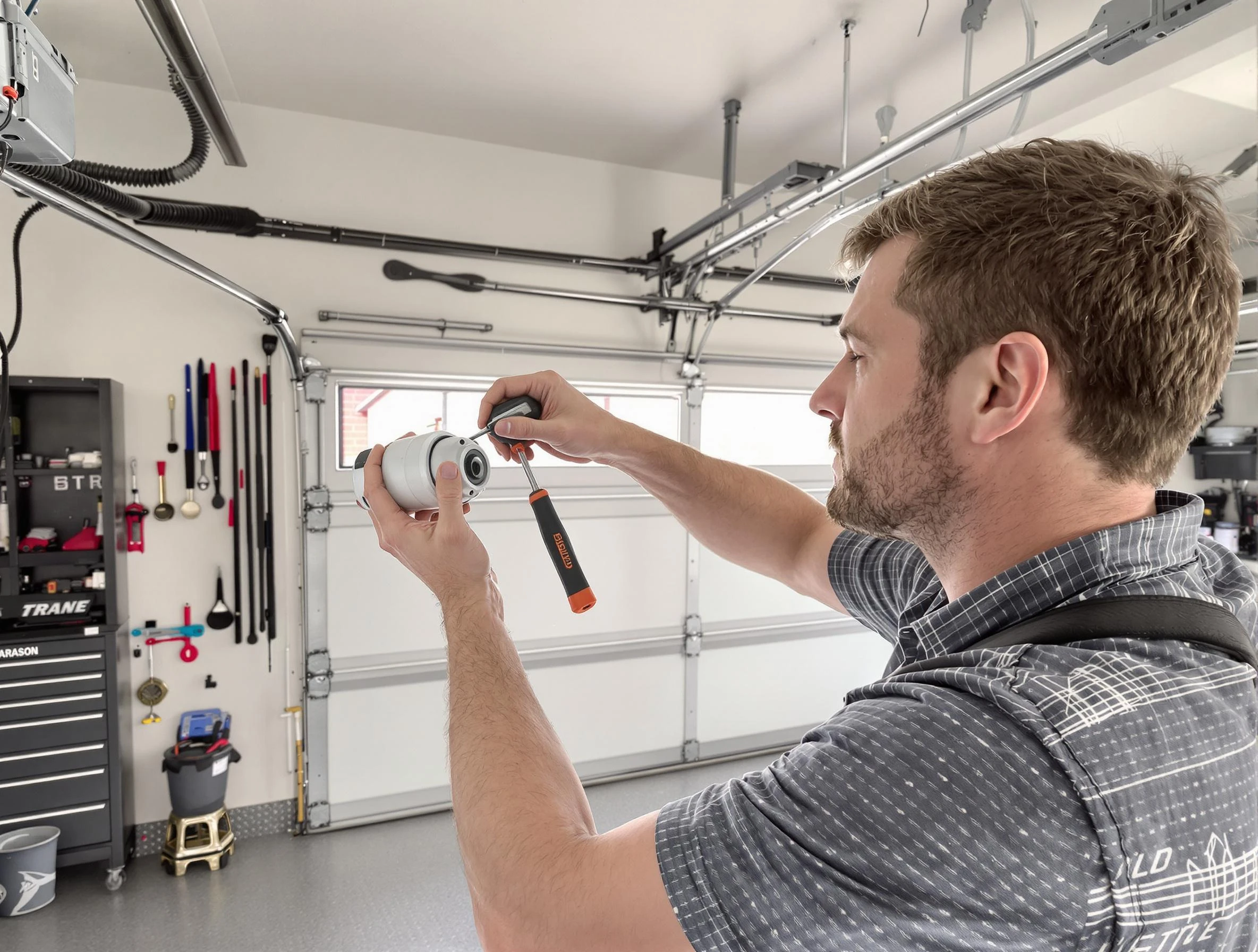 Garage door opener repair service by El Reno Garage Door Repair in El Reno